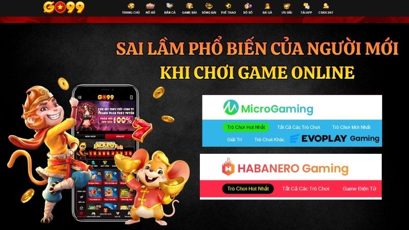 Sai Lầm Người Mới Chơi Game Online: Cách khắc phục